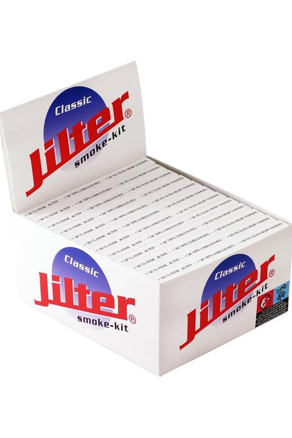 Jilter smoke-kit Display | 12x All-in-One Booklets unbleached