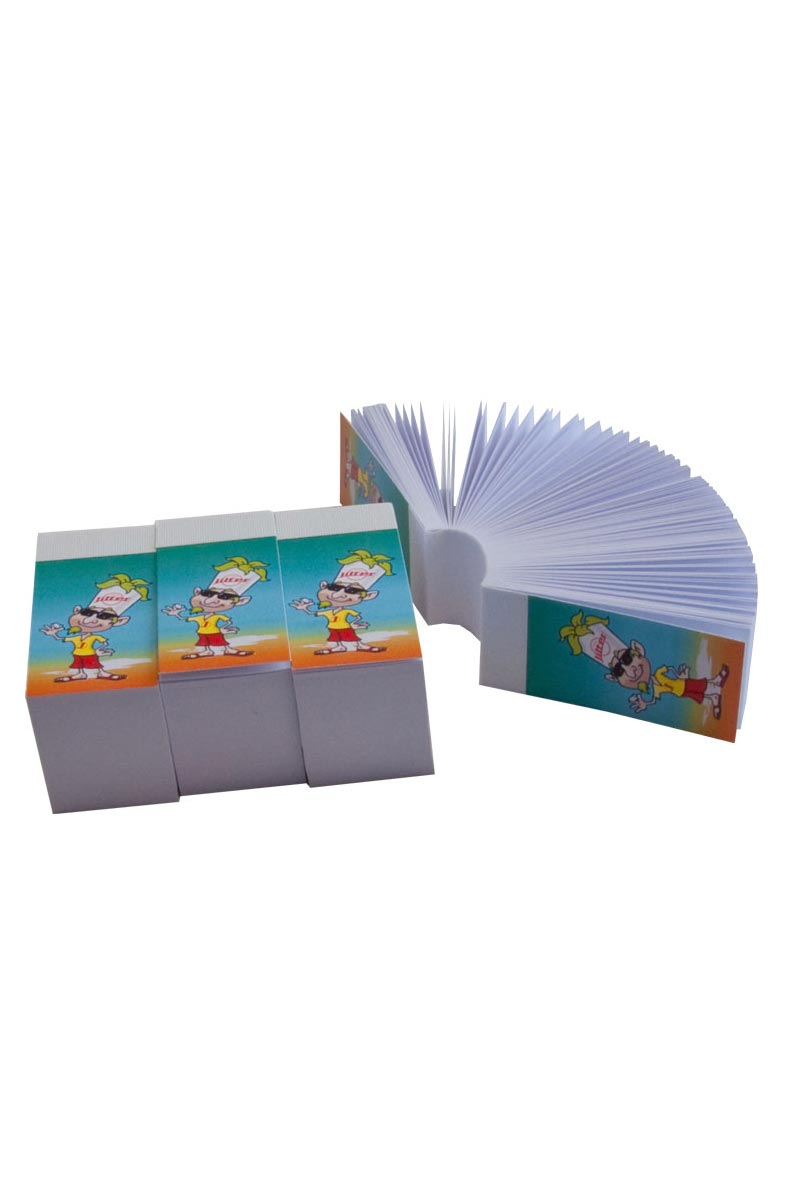 Einzelner Jiltip M FAT Medium-Block mit stilvoll bedrucktem Deckblatt von Jilter.