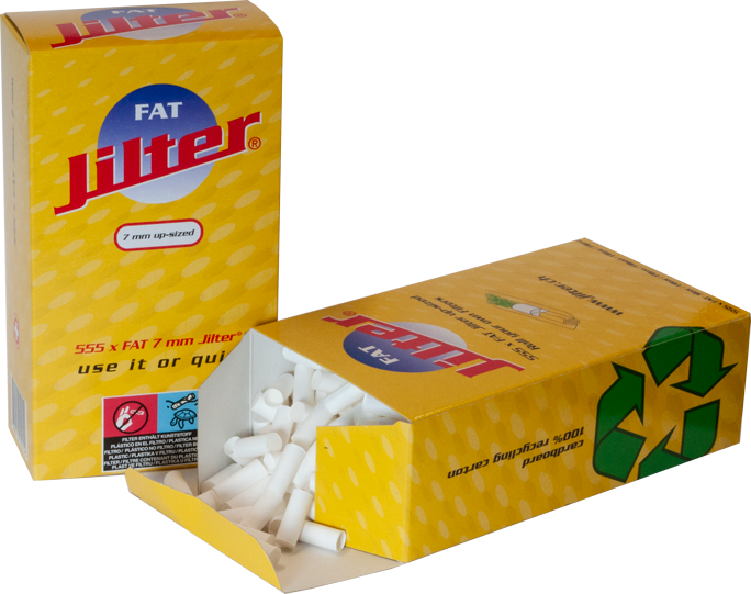 FAT-Jilter® 7mm up-sized | 555Stk Recycle-Box Filter