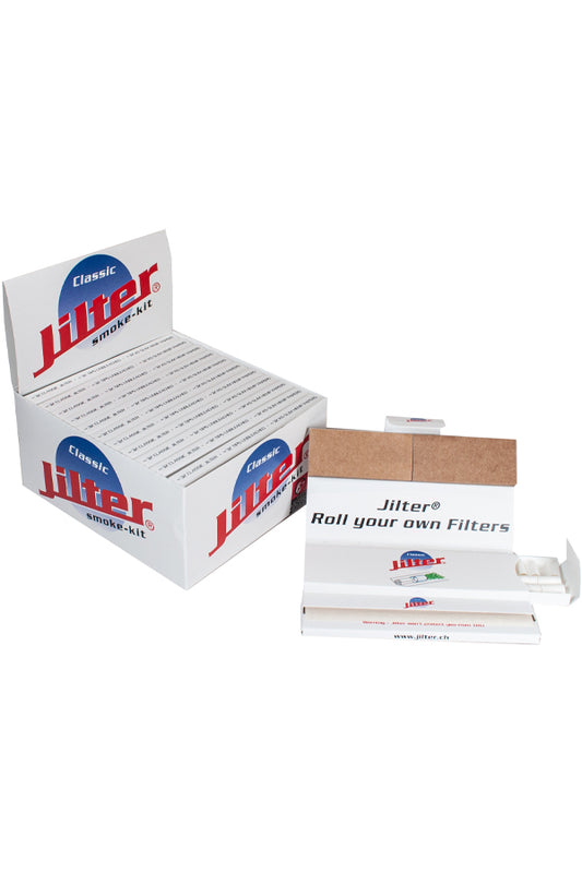Jilter smoke-kit Display | 12x All-in-One Booklets unbleached