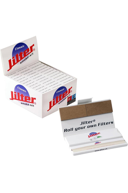 Jilter smoke-kit Display | 12x All-in-One Booklets unbleached