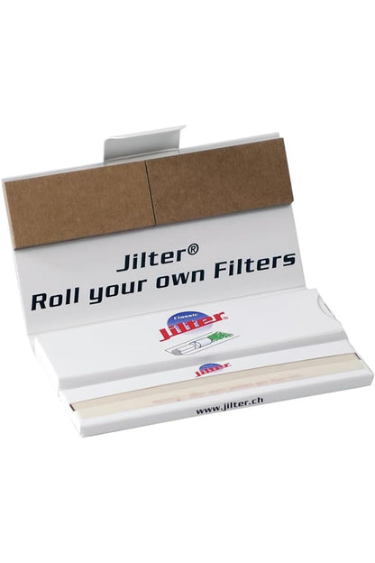 Jilter smoke-kit Display | 12x All-in-One Booklets unbleached